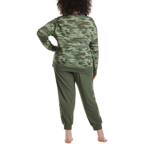 Splendid Camo Plus Size Pajama Lounge Set - 3X - Picture 2 of 3